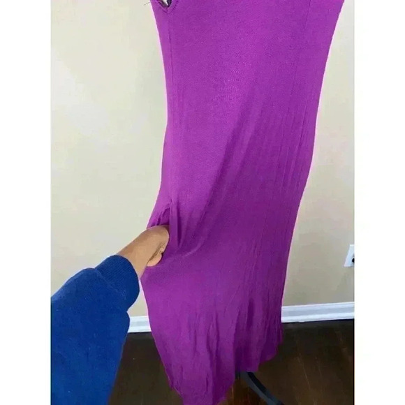 Nordstrom v-neck Sleeveless Casual Dress- S - Picture 3 of 5